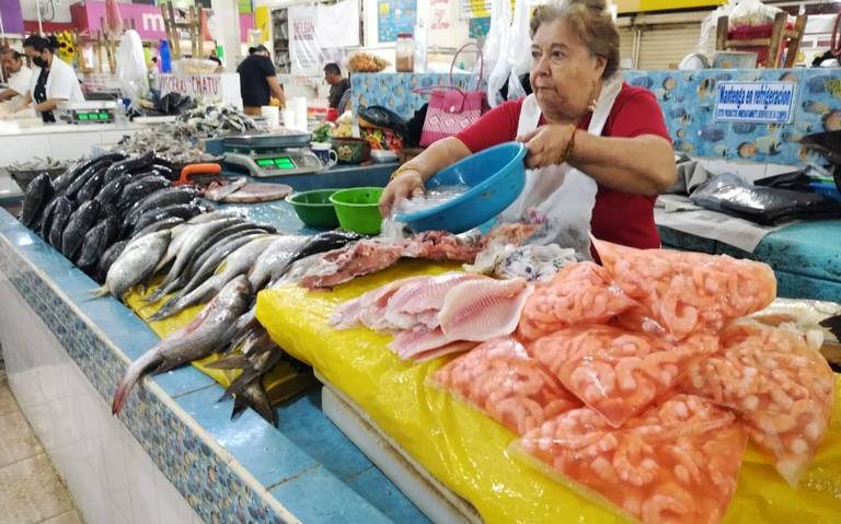 Comerciantes de Tuxtla reportan baja venta de pescados y mariscos - El  Heraldo de Chiapas | Noticias Locales, Policiacas, sobre México, Chiapas y  el Mundo