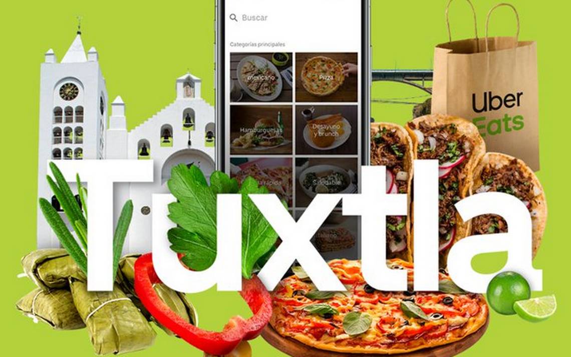 ¿Comida A Domicilio?: Uber Eats Llega A Tuxtla Gutiérrez Servicio ...