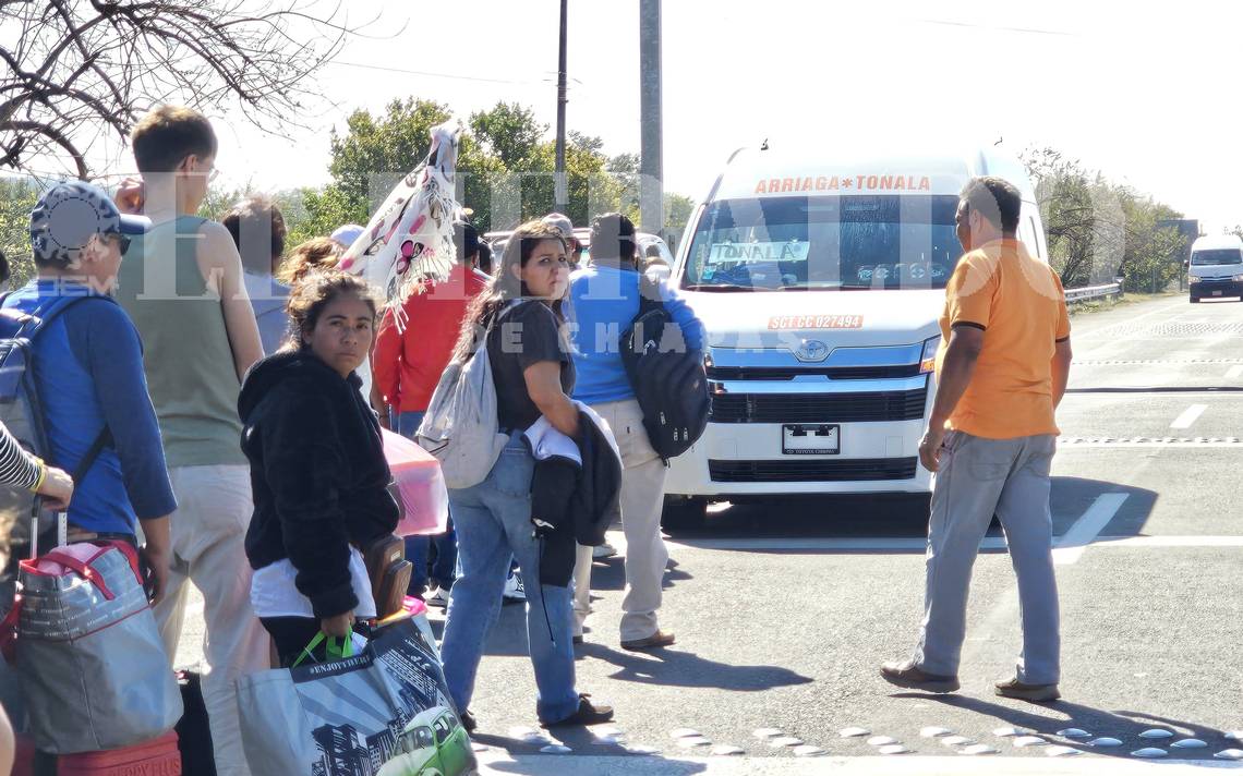 Tarifa De Transporte Aumenta Por Bloqueo En Arriaga Tonala El Heraldo De Chiapas Noticias 