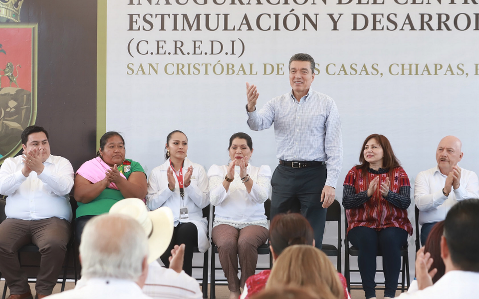 Inauguran el Centro Regional de Estimulación y Desarrollo Infantil en San  Cristóbal de Las Casas Rutilio Escandón salud clinica DIF chiapas - El  Heraldo de Chiapas | Noticias Locales, Policiacas, sobre México,